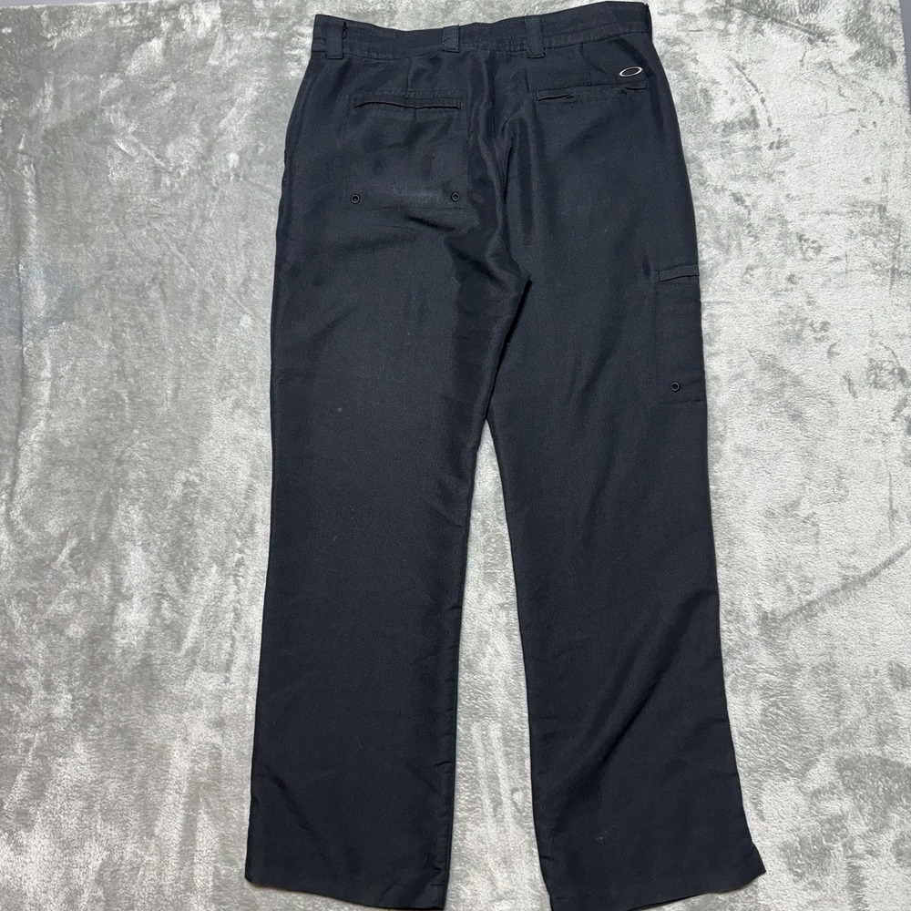 Oakley Icon Logo Pants Black 34W x 32L (Fits 34x31) Lightweight Performance